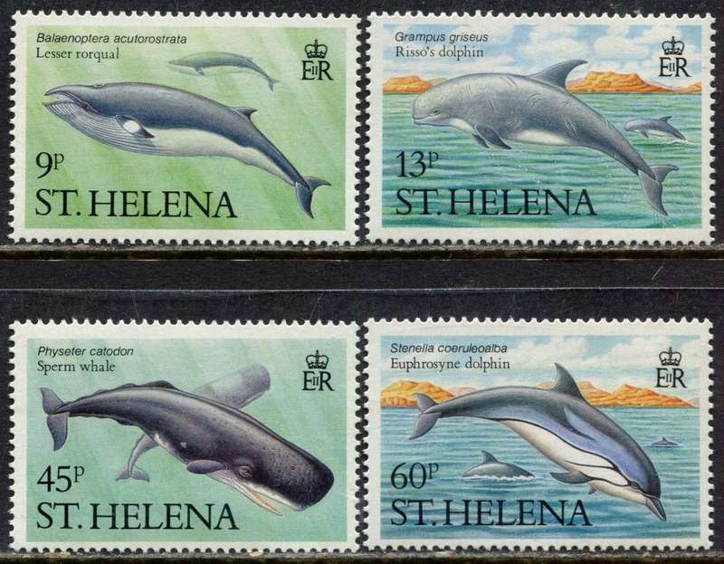 St. Helena - Marine Life - 1987 - MNH