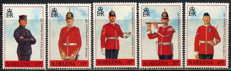 St. Helena - Uniforms - 1991 - MNH
