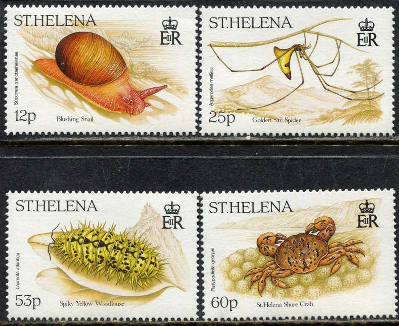 St. Helena - Invertebrates - 1995 - MNH