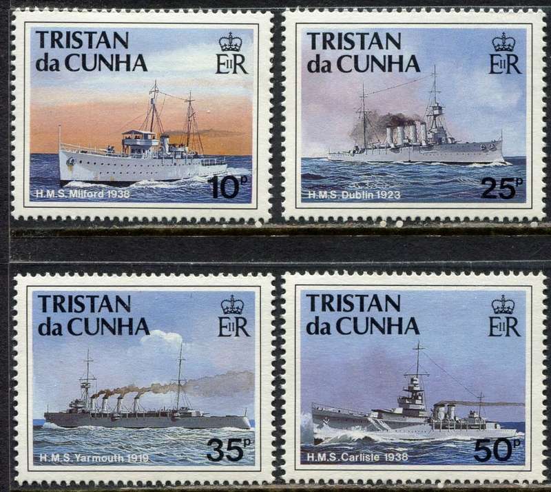 Tristan Da Cunha - Ships - 1991 - MNH
