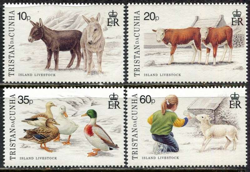 Tristan Da Cunha - Livestock - 1994 - MNH