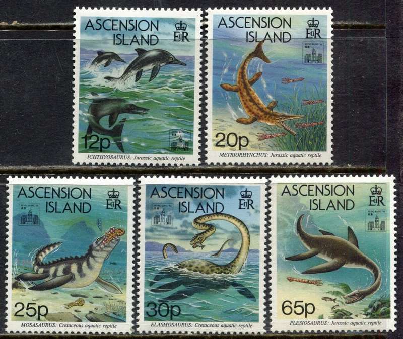 Ascension Island - Prehistoric Animals - 1994 - MNH