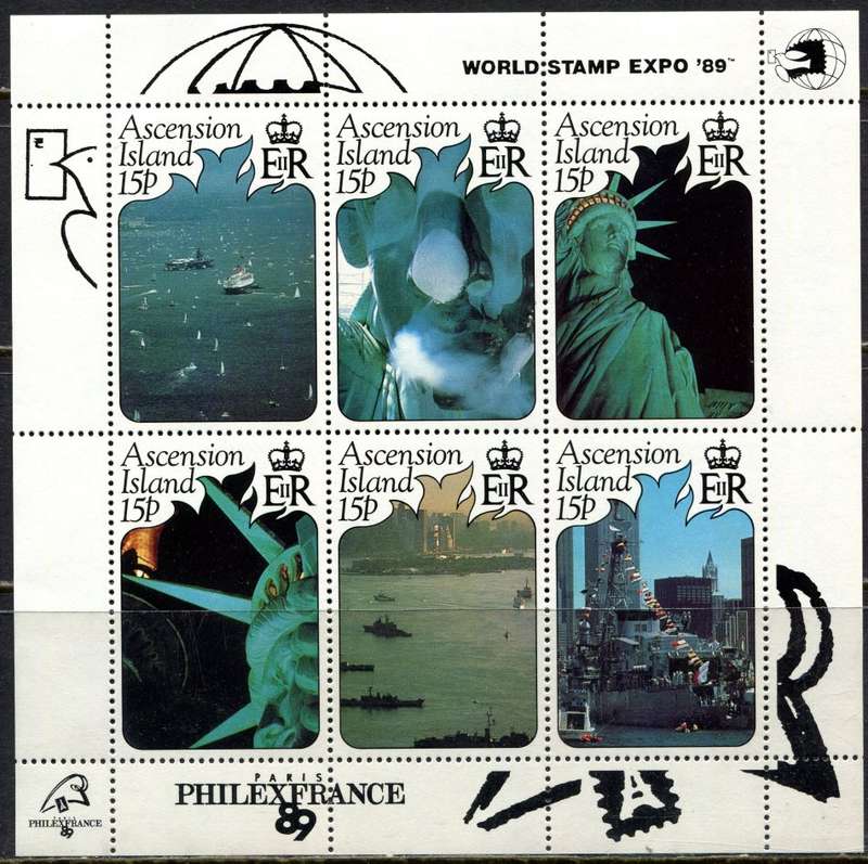 Ascension Island - Miniature Sheet - 1989 - MNH