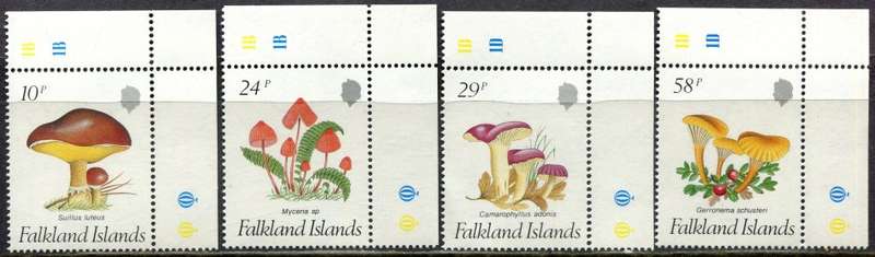 Falkland Islands - Fungi - 1987 - MNH