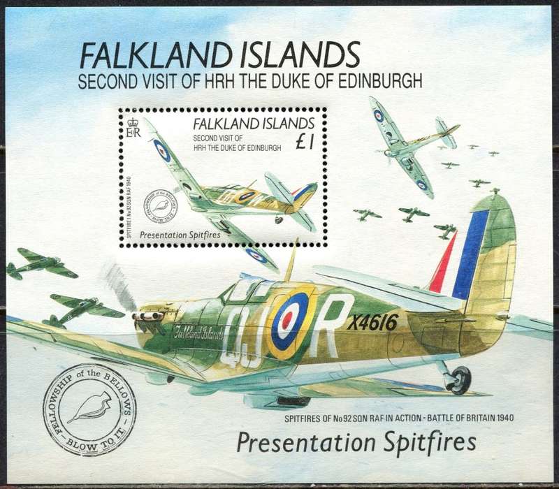 Falkland Islands - Aircraft - Miniature Sheet - 1991 - MNH