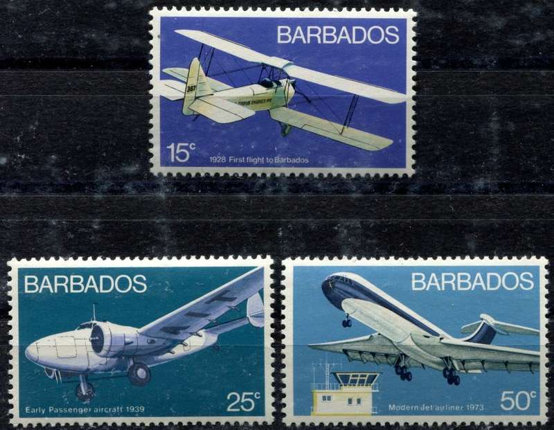 Barbados - Aircraft - 1973 - MNH