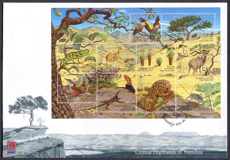Namibia - FDC - 2001