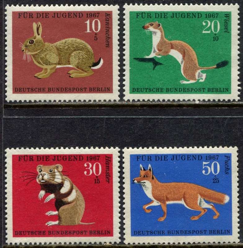 Germany/Berlin - Animals - 1967 - MNH