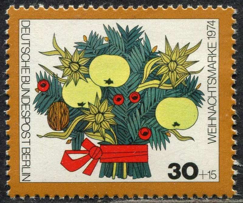 Germany/Berlin - Flowers - 1974 - MNH
