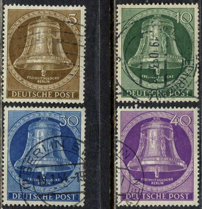 Germany/Berlin - 1951 - Used - Clapper In The Middle