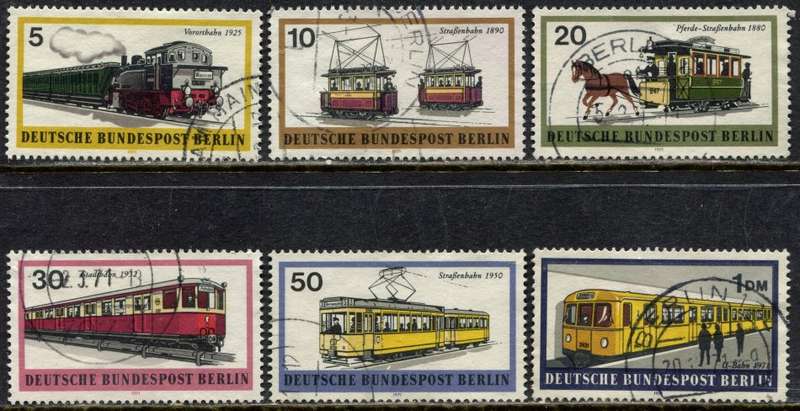 Germany/Berlin - Trains - 1971 - Used