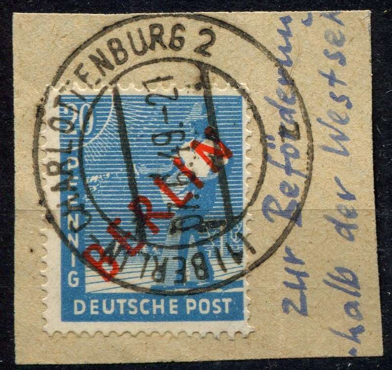 Germany/Berlin - Used On Piece