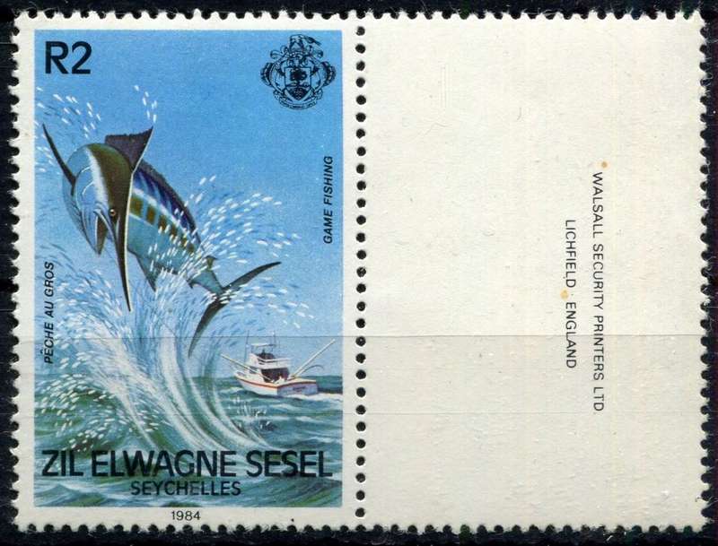 Seychelles - Fish - 1984 - MNH