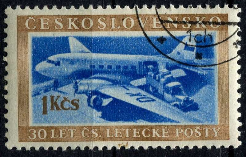 Czechoslovakia - Aircraft - 1953 - Used