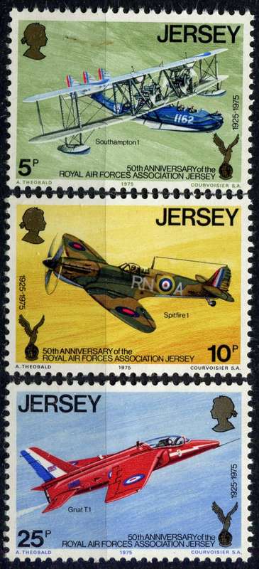 Jersey - Aircraft - 1975 - MNH