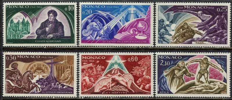 Monaco - 1968 - MNH