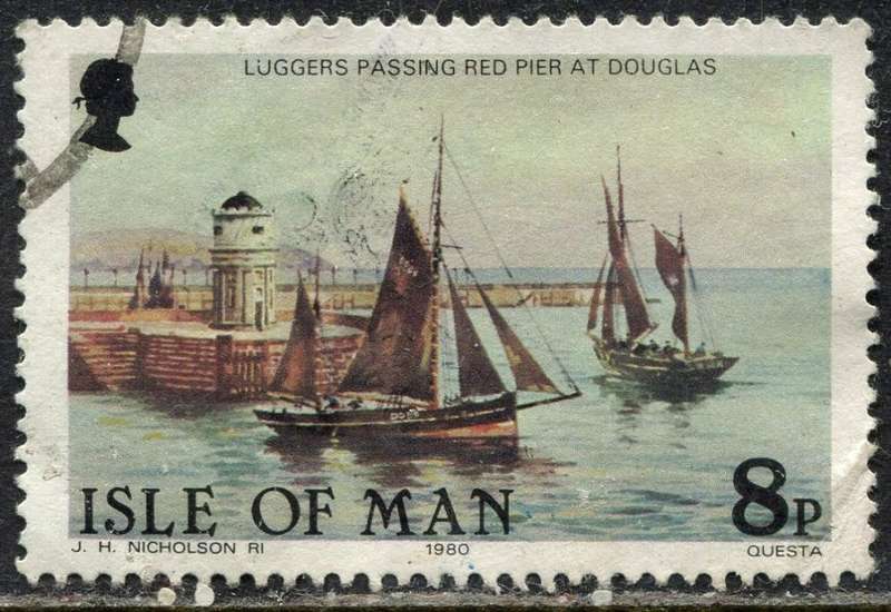 Isle of Man - Ships - 1981 - Used