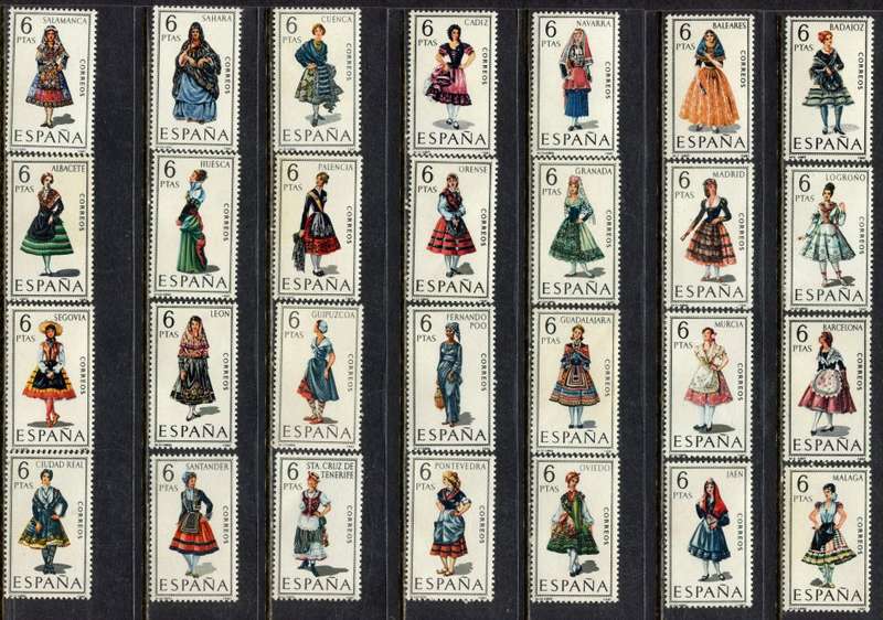 Spain - Costumes - MNH