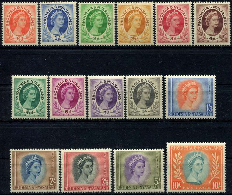 Rhodesia and Nyasaland - 1954 - MNH