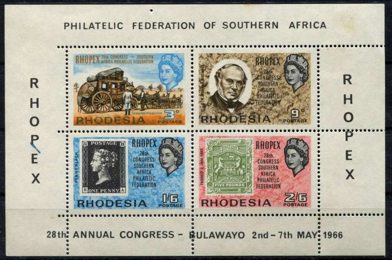 Rhodesia - Miniature Sheet - 1966 - MM