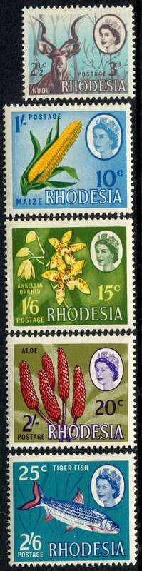 Rhodesia - 1967/8 - MNH