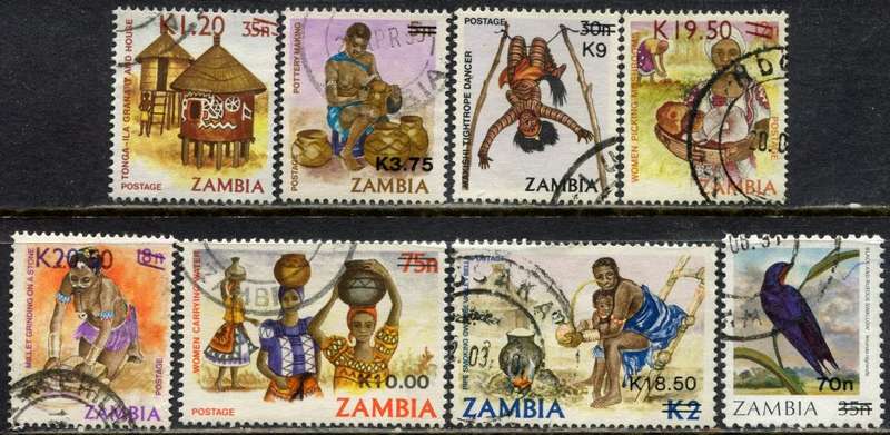 Zambia - 1989 - Used