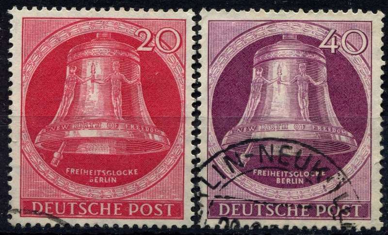 Germany/Berlin - 1951 - Used - Clapper To The Left