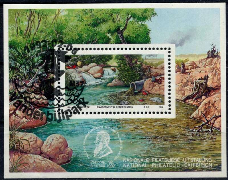 RSA - Miniature Sheet - 1992 - Used(CTO)