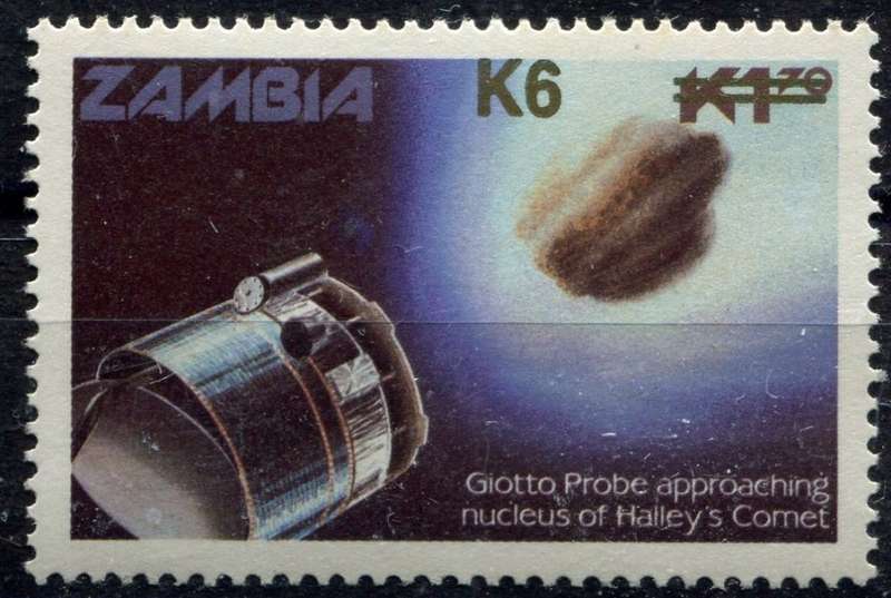 Zambia - Space - 1987 - MNH