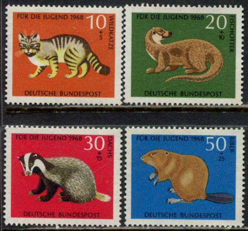 Germany/Federal - Animals - 1968 - MNH