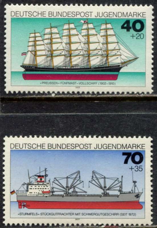 Germany/Federal - Ships - 1977 - MNH