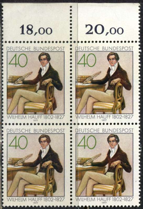 Germany/Federal - Block Of 4  - 1977 - MNH