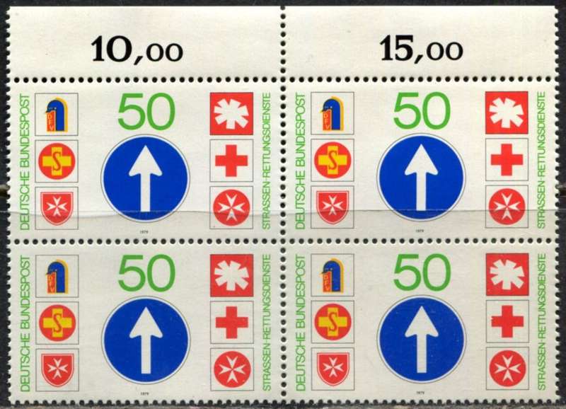 Germany/Federal - Block Of 4  - 1979 - MNH