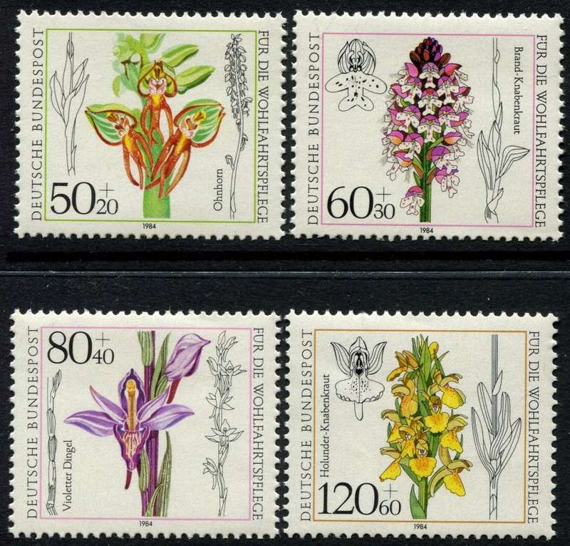 Germany/Federal - Flowers - 1984 - MNH