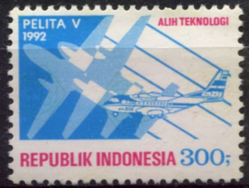 Indonesia - Aircraft - 1992 - MNH