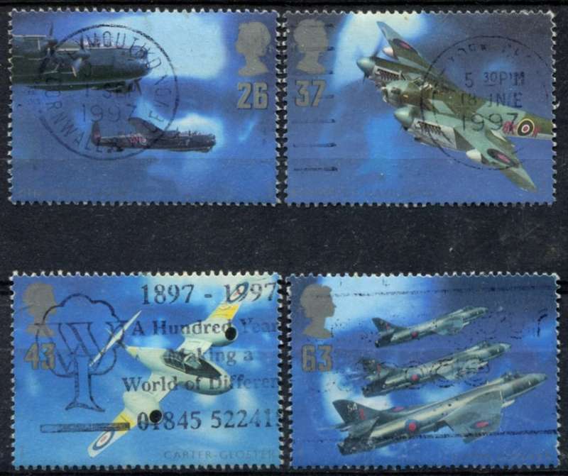 Great Britain - Aircraft - 1997 - Used