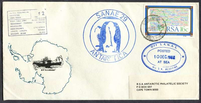 RSA - Cover Posted at Sea
