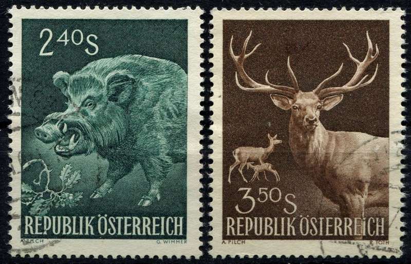 Austria - Animals - 1959 - Used