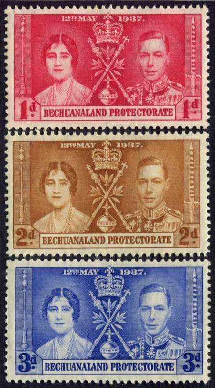 Bechuanaland - 1937 Coronation - MM