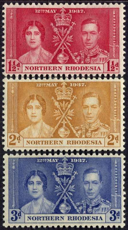 Northern Rhodesia - 1937 Coronation - MM