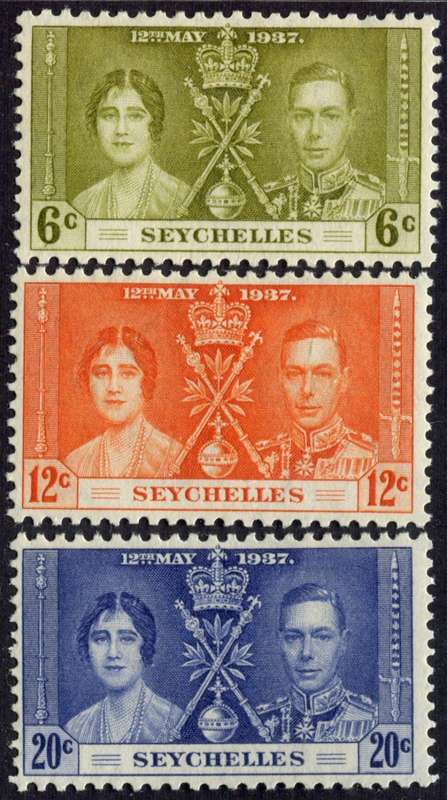 Seychelles - 1937 Coronation - MM