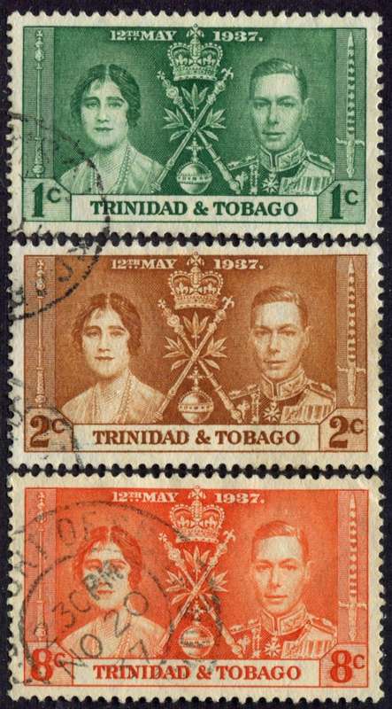 Trinidad And Tobago - 1937 Coronation - Used