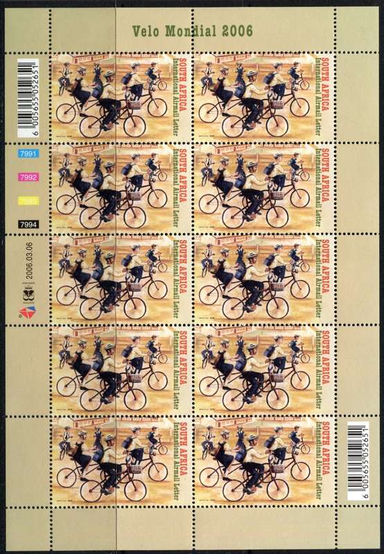RSA - Full Sheet - 2006 - MNH