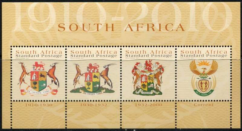 RSA - Full Sheet - 2010 - MNH