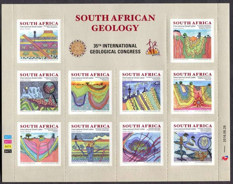 RSA - Full Sheet - 2016 - MNH