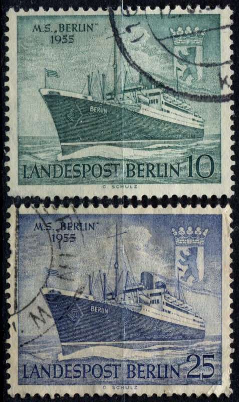 Germany/Berlin - Ships - 1955 - Used