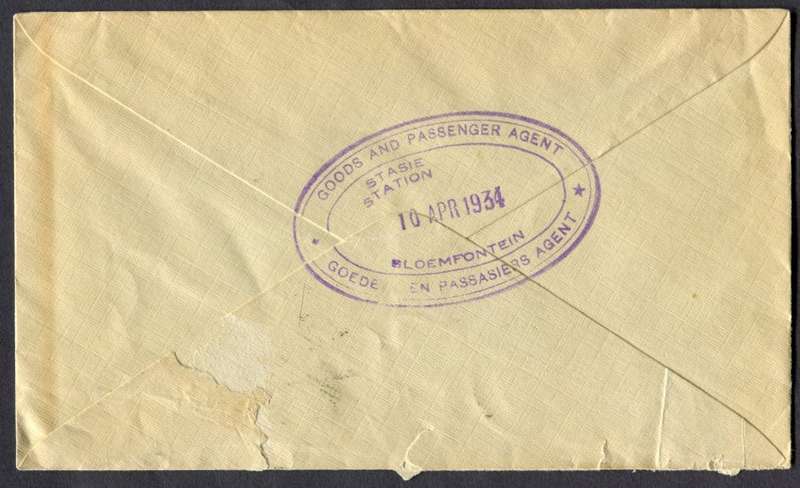Union of SA - Cover - Rail Post