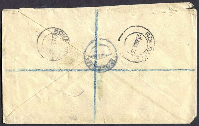 Union of SA - Registered Cover