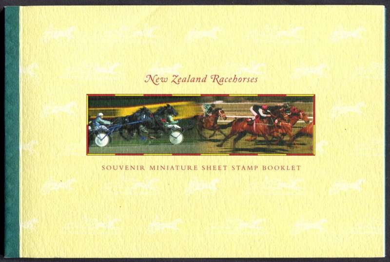 New Zealand  - Racehorses - Booklet With 7 Miniature Sheets - 1996 - MNH