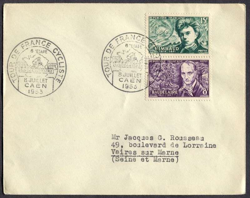 France - Sport - Tour De France - Cover - 1953